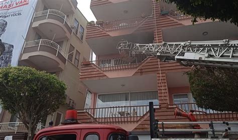 Alanya Haberleri Apartman dairesinde yangın çıktı Son Dakika Antalya Haberleri